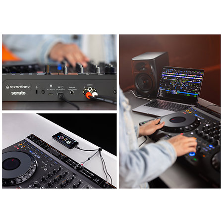 Pack DDJ-GRV6 + Enceintes + Sub + Câbles Pioneer DJ