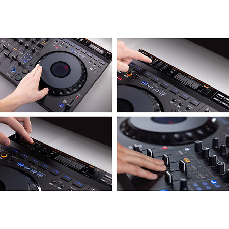 Pack DDJ-GRV6 + Enceintes + Sub + Câbles Pioneer DJ