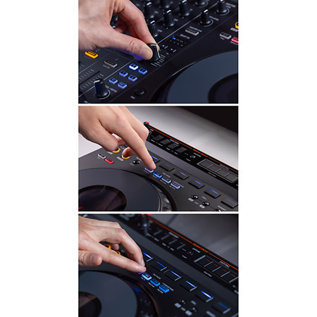 Pack DDJ-GRV6 + Enceintes + Sub + Câbles Pioneer DJ