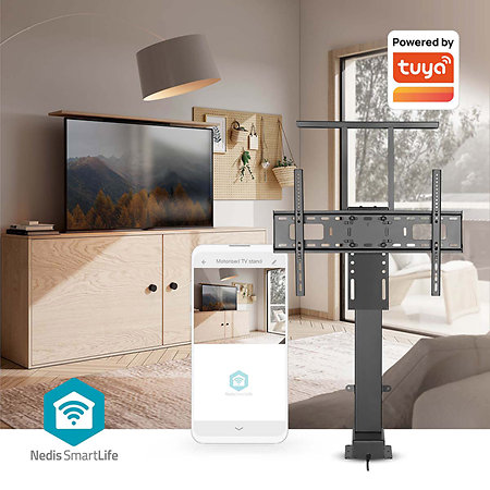 TVSM5840BK - Support ascenseur Télévision 37/80" Nedis
