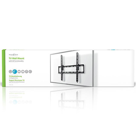 TVWM1131BK - Support mural inclinable Télévision 23/55" Nedis
