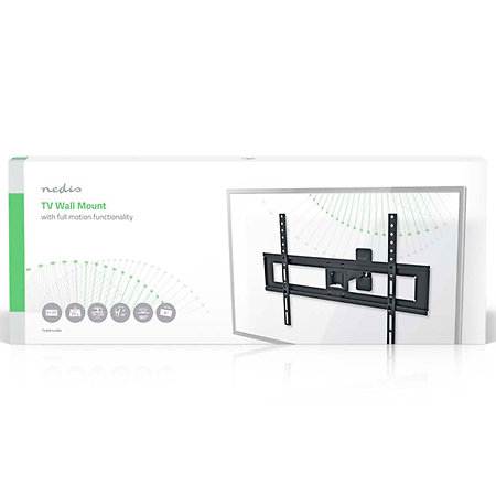 TVWM1450BK - Support mural orientable Télévision 37/70" Nedis