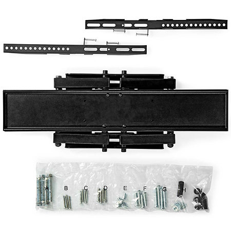 TVWM3551BK - Support mural orientable Télévision 37/80" Nedis