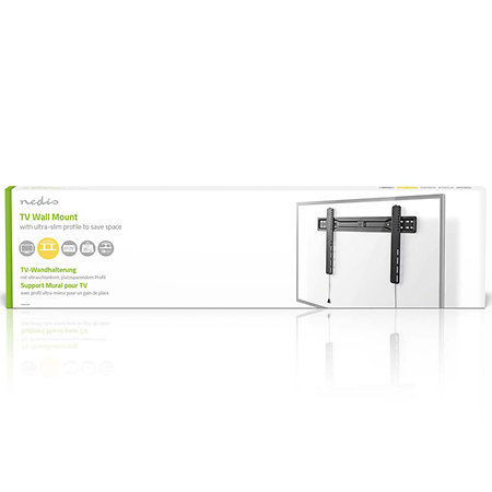 TVWM5050BK - Support mural fixe Télévision 37/70" Nedis