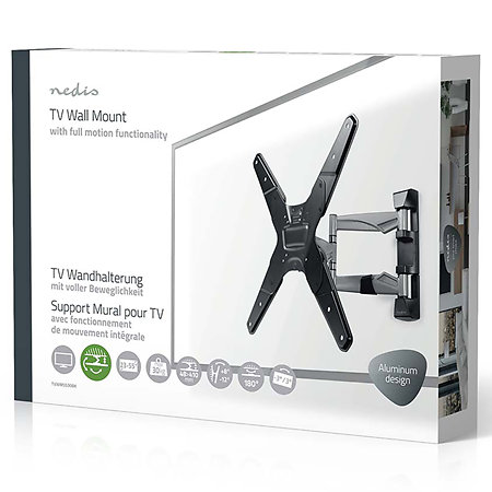 TVWM5530BK - Support mural orientable Télévision 23/55" Nedis