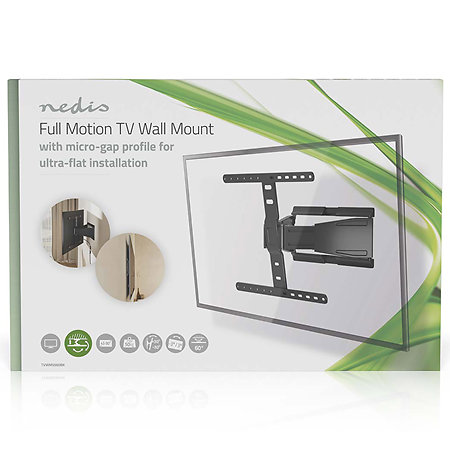 TVWM5560BK - Support mural orientable Télévision 43/90" Nedis