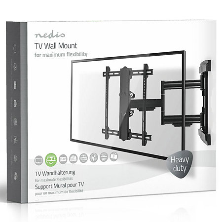 TVWM6550BK - Support mural orientable Télévision 37/80" Nedis