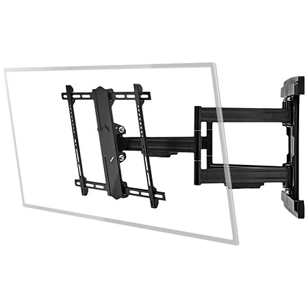 Nedis TVWM6551BK - Support mural orientable Télévision 37/80"