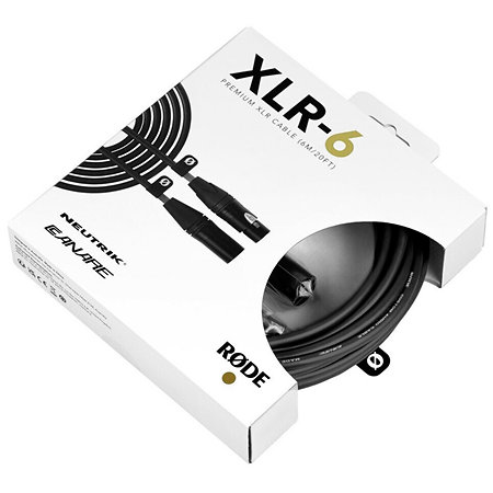 XLR-6M Black Rode