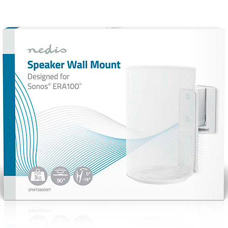 SPMT5800WT - Support mural Haut Parleur White Nedis