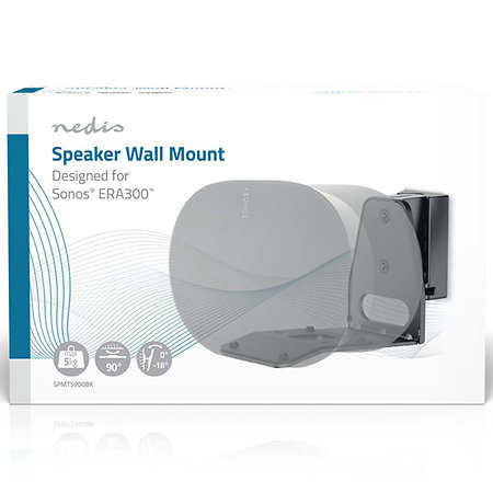 SPMT5900BK - Support mural Haut Parleur Black Nedis