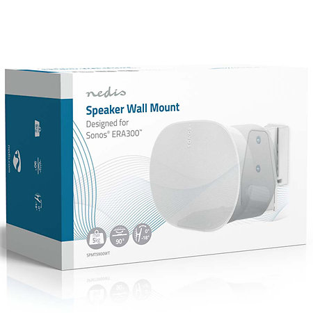 Nedis SPMT5900WT - Support mural Haut Parleur White
