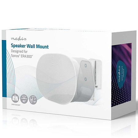 SPMT5900WT - Support mural Haut Parleur White Nedis