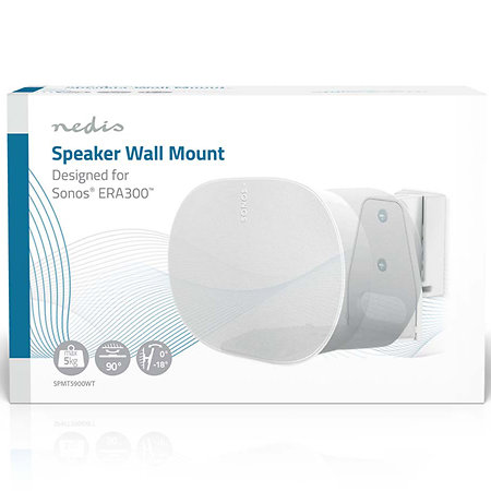 SPMT5900WT - Support mural Haut Parleur White Nedis