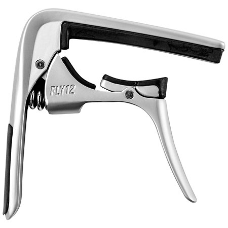 Dunlop 66CSC Trigger Fly Capo pour guitare 12 cordes satin chrome