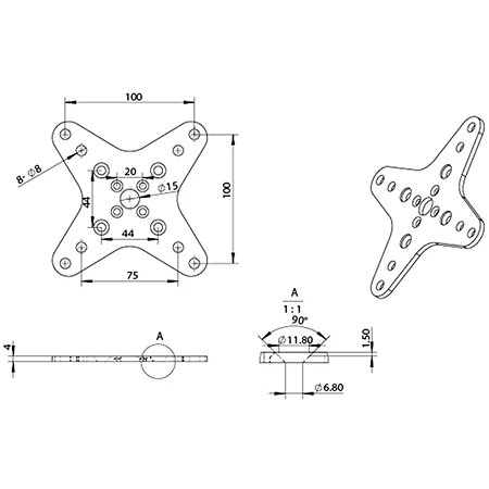 SM-VM1 VESA Mount Triad-Orbit