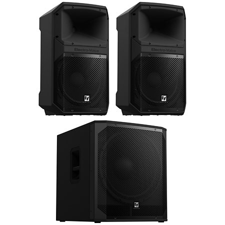 EVIVA 12P (la paire) + Sub EVIVA 18SP Electro-Voice