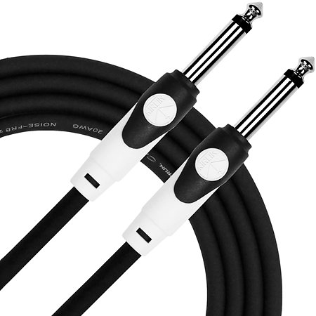 Kirlin LGI201-3BK Câble guitare Jack noir 3 m