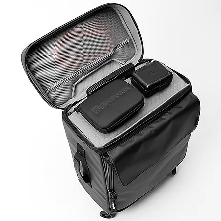 Solid Blaze Cabin Trolley Magma Bags