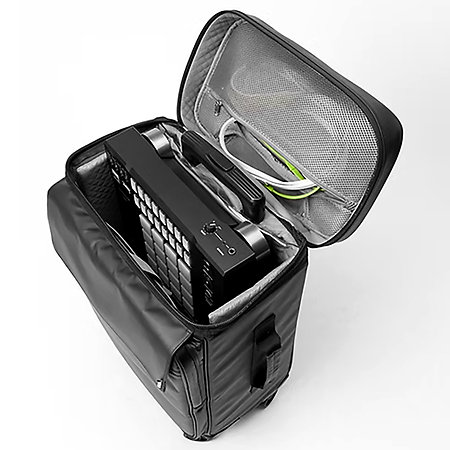 Solid Blaze Cabin Trolley Magma Bags