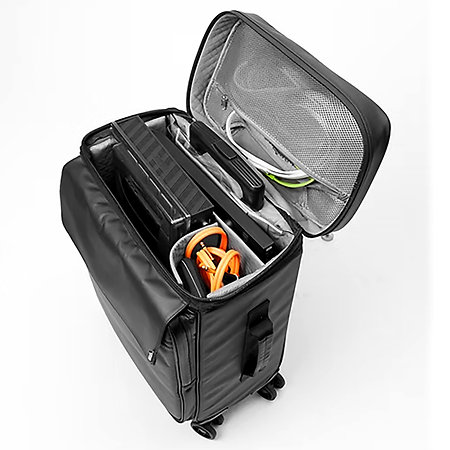 Solid Blaze Cabin Trolley Magma Bags