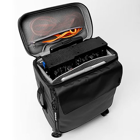 Solid Blaze Cabin Trolley Magma Bags
