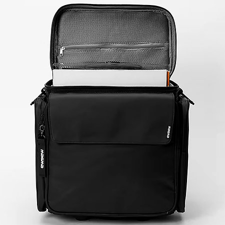 Solid Blaze Vinyl Trolley Magma Bags