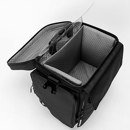 Solid Blaze Vinyl Trolley Magma Bags