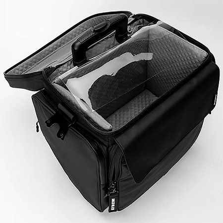 Solid Blaze Vinyl Trolley Magma Bags