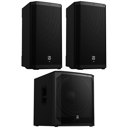 ZLX-12P-G2 (la paire) + Sub EVIVA 18SP Electro-Voice