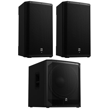 ZLX-15P-G2 (la paire) + Sub EVIVA 18SP Electro-Voice