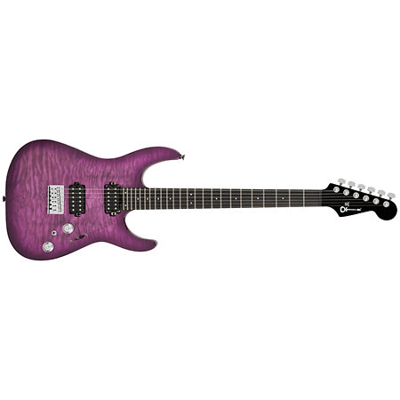 Charvel Pro-Mod Plus DK24 HH HT EB QM Violet Radiance