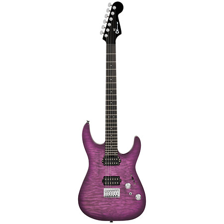Pro-Mod Plus DK24 HH HT EB QM Violet Radiance Charvel