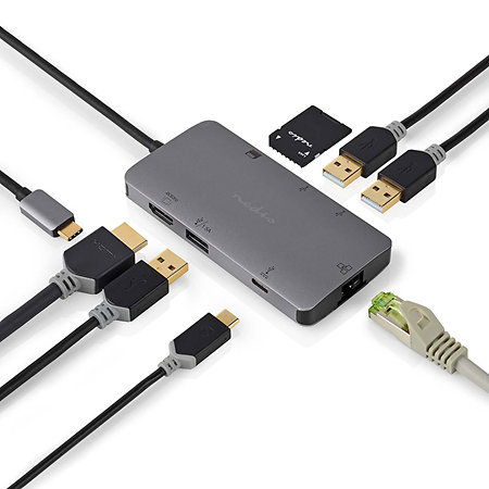 CCBW64240AT02 - Adaptateur Multi-Ports USB Nedis