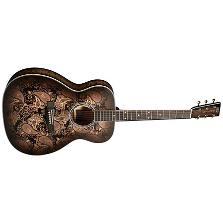 Martin Guitars Custom Shop M Paisley Ember Burst + étui