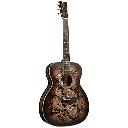 Custom Shop M Paisley Ember Burst + étui Martin Guitars