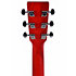 000C-10E Trans Red Satin Ditson