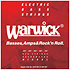 Red Strings Medium Light High C 20-100 Nickel Steel Lot de 5 Warwick