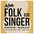LB830 Classique Folksinger Black Nylon La Bella