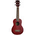 110RD Ukulélé Soprano Red Alabama