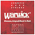 35302 Red Strings 6 Cordes Bronze 25-135 Warwick