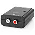 ACON2508BK - Convertisseur RCA vers Toslink/SPDIF Nedis
