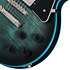 Les Paul Custom Widow Indigo Burst Inspired by Gibson Custom + housse Epiphone