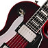 Les Paul Custom Widow Red Burst Inspired by Gibson Custom + housse Epiphone