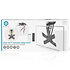 TVCM5850BK - Support plafond pivotant Télévision 23/65" Nedis