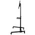 TVSM5100BK - Support sur roulette Télévision 32/55" Nedis