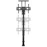 TVSM5840BK - Support ascenseur Télévision 37/80" Nedis