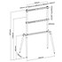 TVSM7250BK - Support Télévision 60/75" Nedis