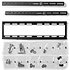 TVWM1031BK - Support mural fixe Télévision 23/55" Nedis