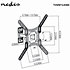 TVWM1430BK - Support mural orientable Télévision 23/55" Nedis